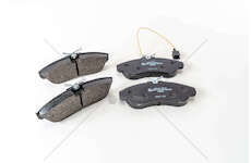 Brake Pad Set, disc brake JUMPER 02/1992> FRONT Valeo