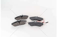 Brake Pad Set, disc brake JUMPER/BOXER/DUCATO >2001 Valeo
