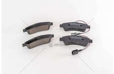 Brake Pad Set, disc brake JUMPER/DUCATO/BOXER Valeo