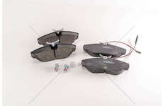 Brake Pad Set, disc brake JUMPER/DUCATO Valeo