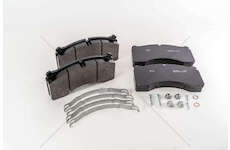Brake Pad Set, disc brake MERITOR DX 195 Valeo