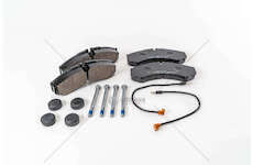 Brake Pad Set, disc brake OPTIPACK FOR LCV BRAKE PADS MASCOTT Valeo