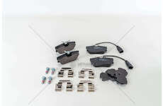 Brake Pad Set, disc brake SHARAN 1997/TRANSPORTER T4 REAR Valeo