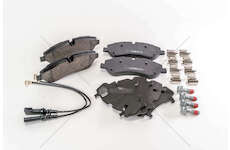 Brake Pad Set, disc brake TRANSIT 08/13> Valeo