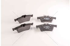 Brake Pad Set, disc brake TRANSIT CONNECT Valeo