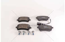 Brake Pad Set, disc brake TRANSPORTER T5 Valeo