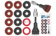 Brusné kotouče na náboje kol, sada 14ks GEKO