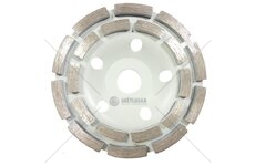 Brusný diamantový kotouč na beton 125 mm double row MAR-POL