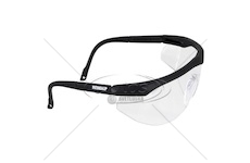 Brýle ochranné - bezbarvé sklo z polykarbonátu, černá obroučka 0451843_A
