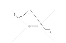 Brzdová trubka levá 55112617