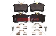 Brzdové destičky citroen berlingo 96> vzad bez sensor ft29520