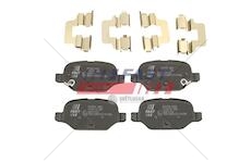 Brzdové destičky fiat panda 12> vzad bez sensor ft29176