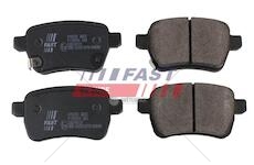 Brzdové destičky fiat tipo 16> vzad bez sensor ft29554