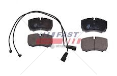 Brzdové destičky ford transit 06> vzad 2- senzory brembo ft29544