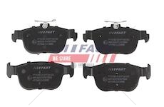 Brzdové destičky ford transit connect 22> vzad bez sensor ft10182