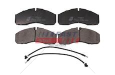 Brzdové destičky iveco daily 00> přední 2- senzory 60/65c13 ft29117