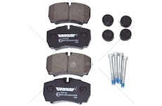 Brzdové destičky iveco daily 00> vzad bez sensor 29l / 35c / 50c pf9123