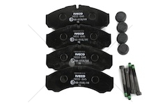 Brzdové destičky iveco daily 00> vzad bez sensor 60/65c13 2992339