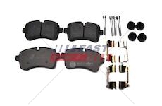 Brzdové destičky iveco daily 06> vzad bez sensor 35c14/c16/c18 ft29136hd