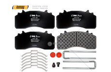 Brzdové destičky MB MP4 (WVA29315) LUMAG 29315 00 914 00