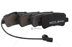 Brzdové destičky Opel zadní BREMBO P68063