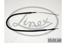 Brzdové lanko renault laguna i 95> l/p 94> [ 1190/926 ] 35.01.68