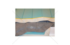 Čalounění blatníku pravé - šedé 62457905