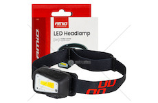 Čelovka LED COB 1800mAh (BATT) AMIO-04666