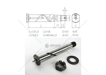 Čep oje pr.30x187/131, m24x1,5/26x29 0026831_A