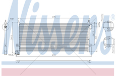 Chladič klimatizace 835x331x16 volvo fh16 0158255_a