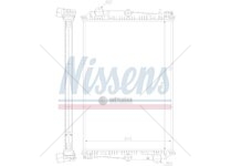 Chladič vody  DAF 85CF 905*648,4*43 bez rámu