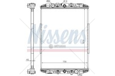 Chladič vody DAF 95 970*790,6*43 bez rámu