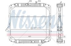 Chladič vody MB LK (84-) 510x599x26