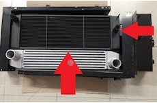 Chladič vody Multicar M30 FUMO-E3