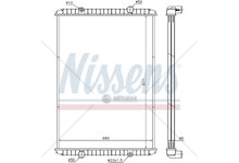 Chladič vody Renault MAGNUM (90-) 977x689x48 bez rámu