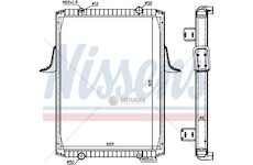 Chladič vody Renault RVI KERAX (97-) 915x689x48