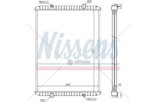 Chladič vody Renault RVI KERAX (97-)  915x689x48 bez rámu