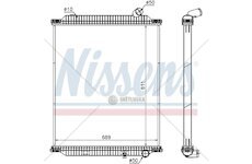 Chladič vody Renault RVI PREMIUM (05-) 811x689x48 bez rámu
