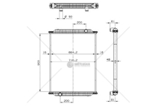 Chladič vody SOLARIS URBINO PR228 EURO NRF NRF549700