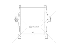 Chladič vzduchu 651x772x50 intercooler iveco stralis, trakker, e.trakker 0183638_A