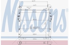Chladič vzduchu 828x792x66 intercooler scania 94,114,124,144,164 0059190_A