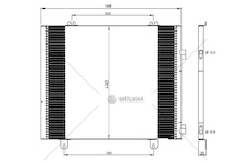 CHLODNICA KLIMATYZACJI RVI MASCOTT 99- NRF NRF35747