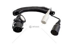 Coiled Cable SPIR.SDOPP.24N/S 15POLI-2 SPIN 4,5MPLASTICA JAEGER