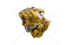 Complete Engine F5HFL414C*A076 3.4 8V / CAT 458-772*CJG Neutral Box