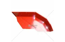 Cz blatník pravý síla plechu 2mm (červená - komaxit) | 6011-7907