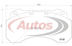 Deska brzdová 29099,29100 textar 214x112x25 rvi midlum 210,250,midliner m180,m250 0039396_A