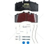 Deska brzdová 29227 textar 210,3x102x30 bpw d115-2, tsb 3709 0041827_A