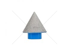 Diamantová fréza kuželová 2-38 mm, M14 na beton, keramiku, kámen - GEKO