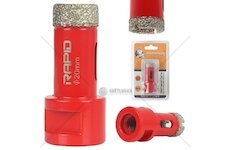 Diamantový korunkový vrták s otvorem ⌀20 mm M14 RAPID