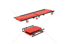 Dílenské lehátko skládací 102cm AMIO-04900